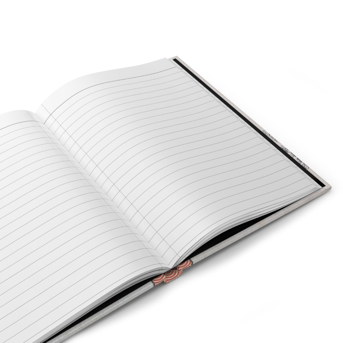 Japanese Hardcover Notebook with traditional Japanese chrysanthemum 5.75’’x8’’ 150 ruled pages for lovers