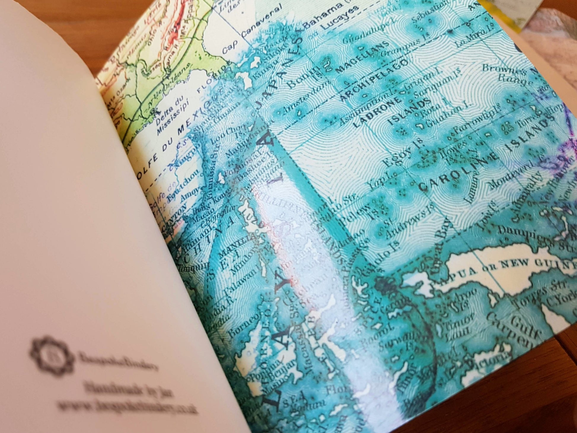 add maps to your travel journal