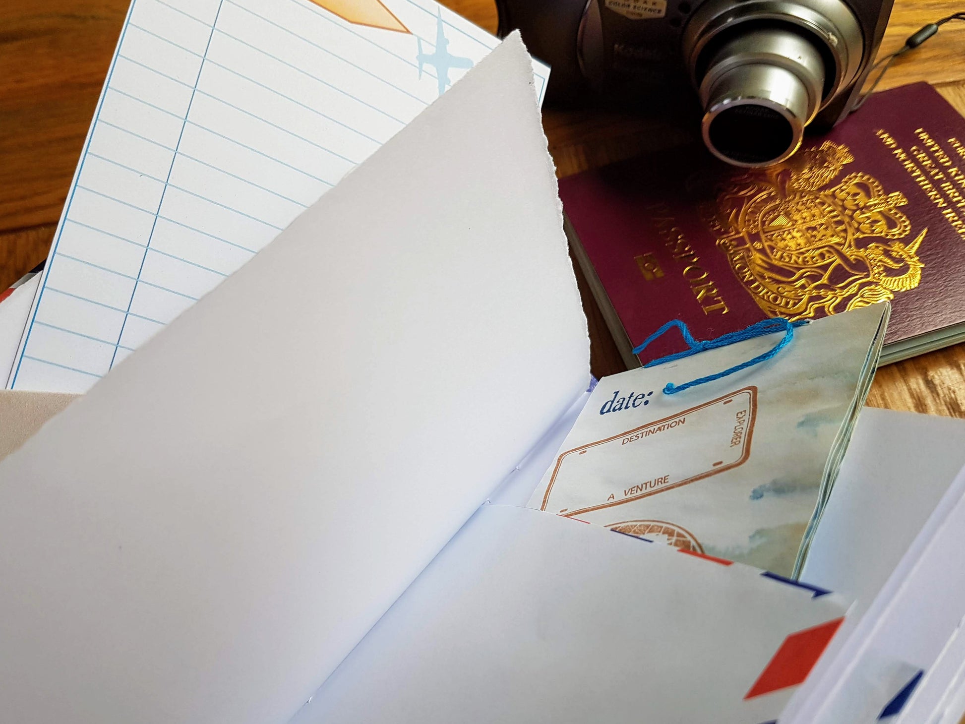 journal cards and booklets help make a special travel journal