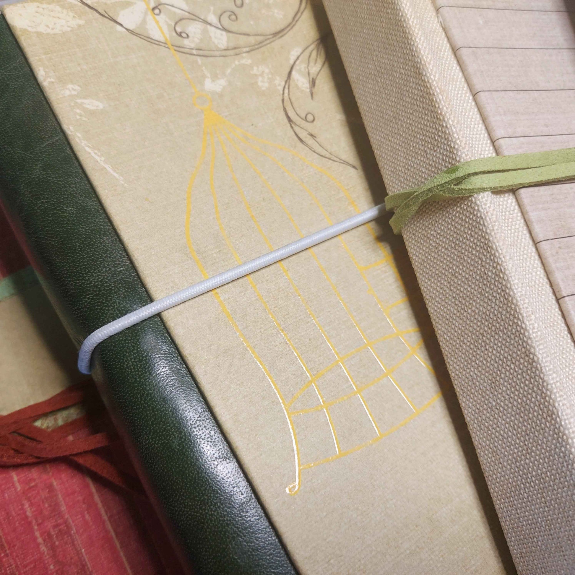 Mixed Paper Junk Journal Notebook -  A6 Hardback (Copy)