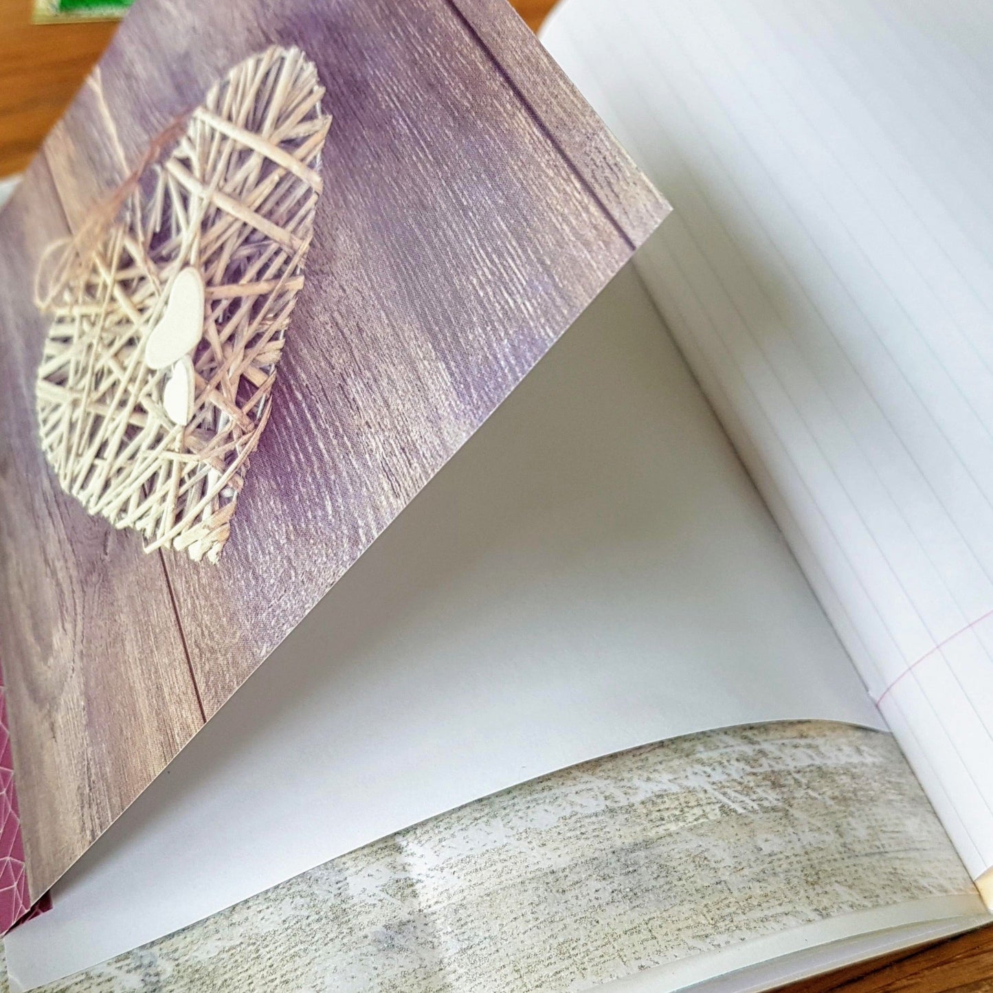 tip-in element inside junk journal TN insert
