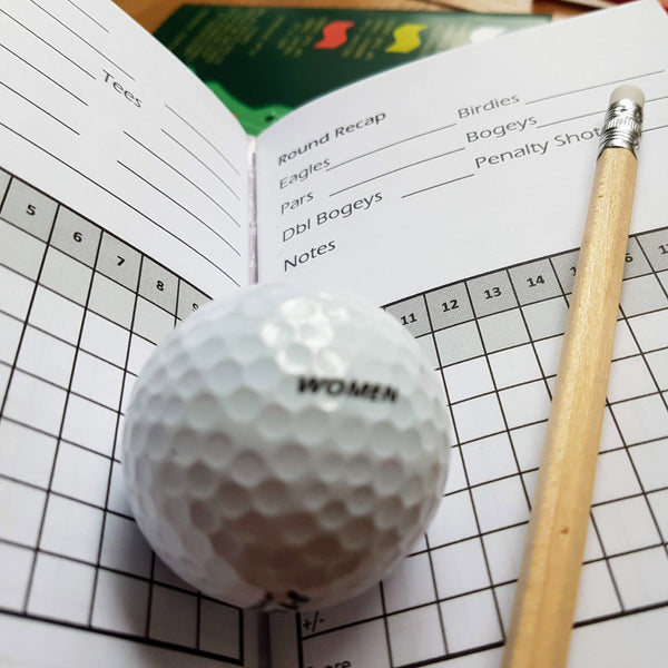 golf journal game record pages