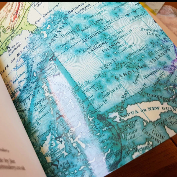 add maps to your travel journal