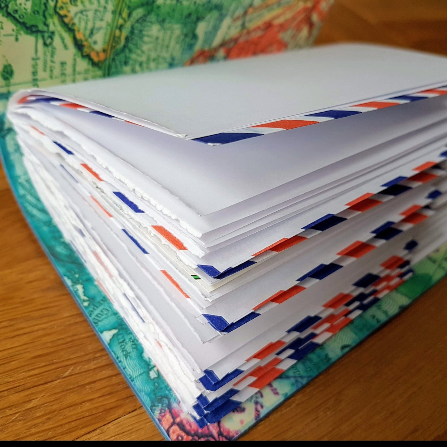 120gsm paper and airmail envelope pages