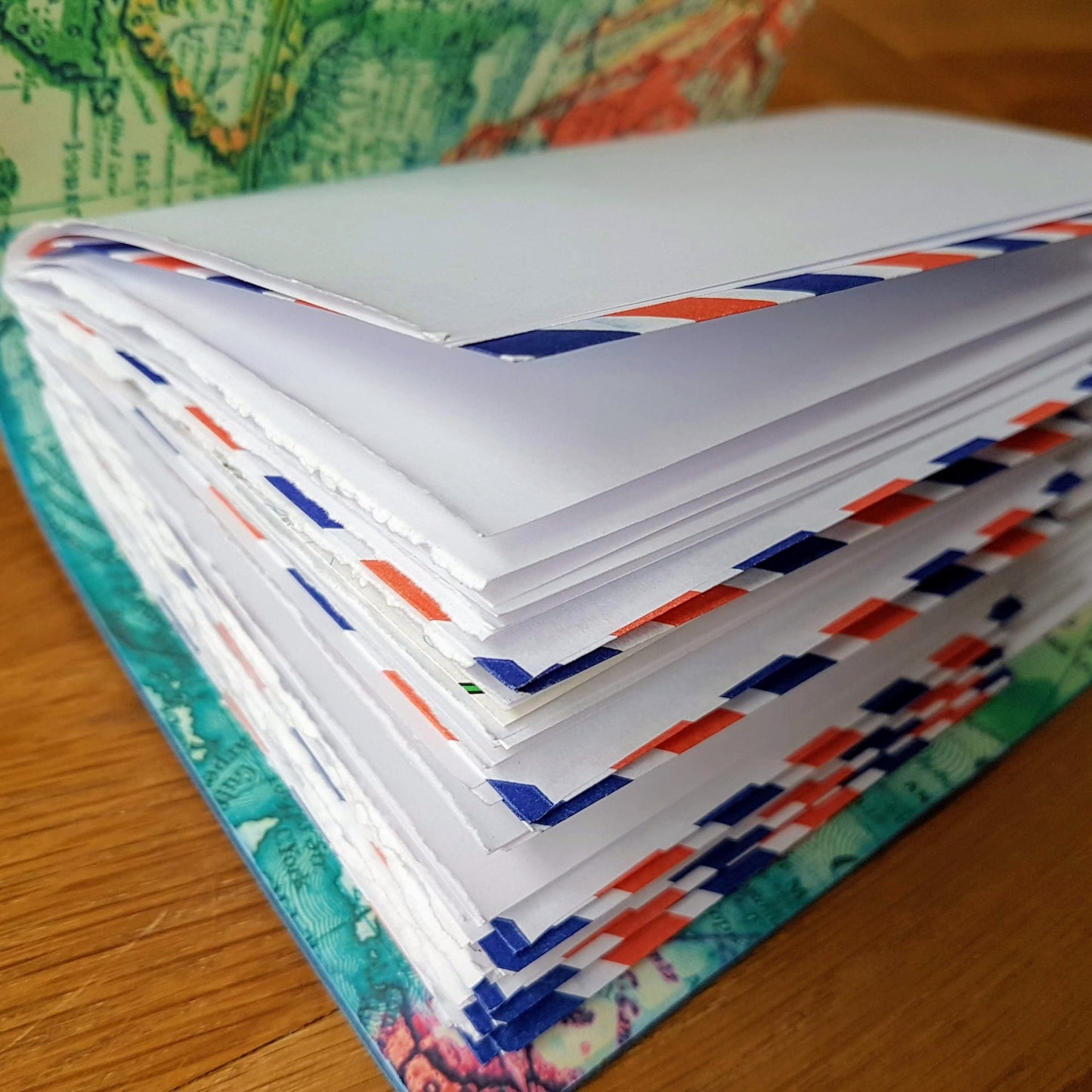 120gsm paper and airmail envelope pages