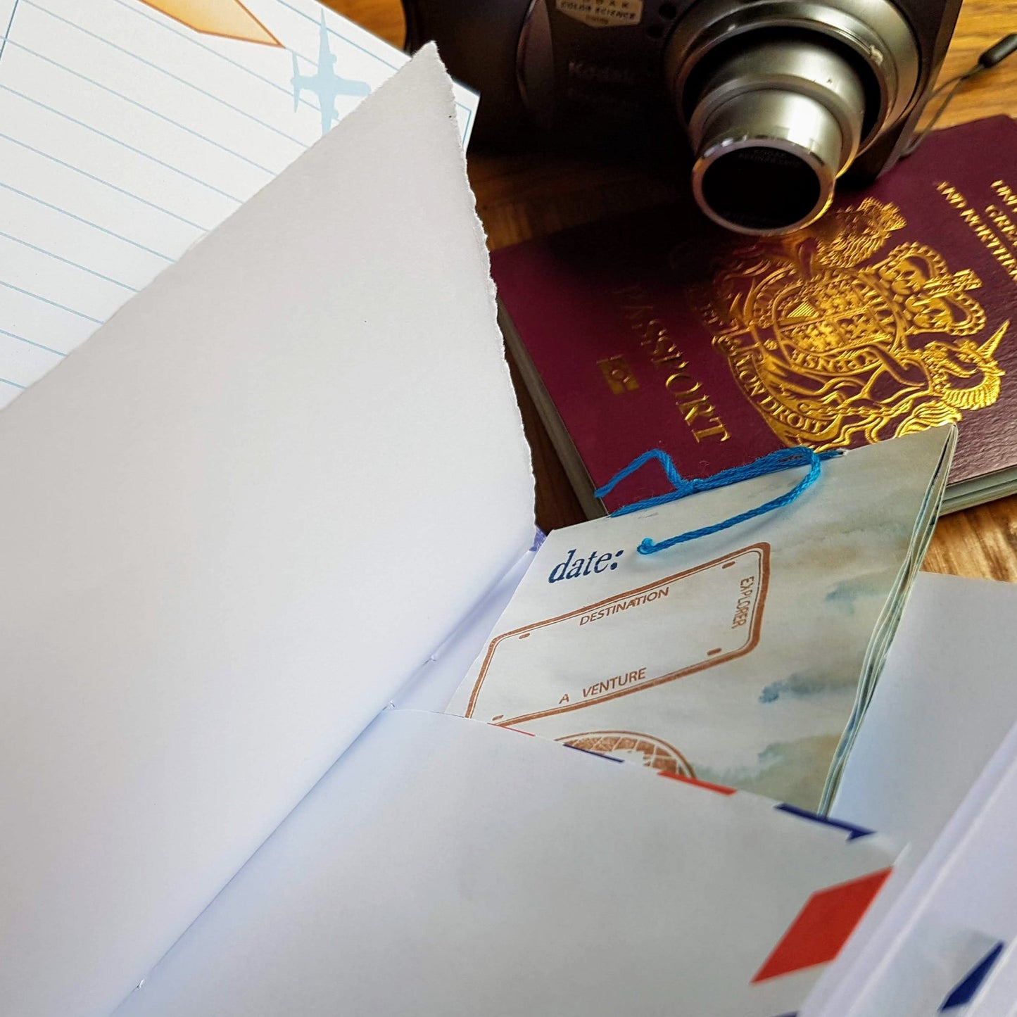 journal cards and booklets help make a special travel journal