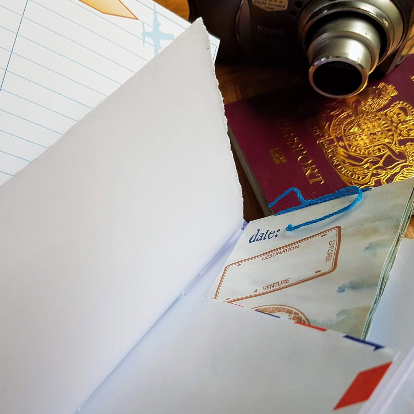 journal cards and booklets help make a special travel journal