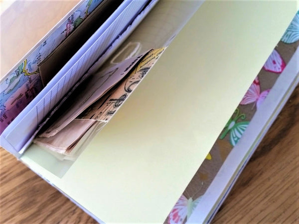learn Junk Journaling with a semi naked junk journal from Bespoke Bindery 
